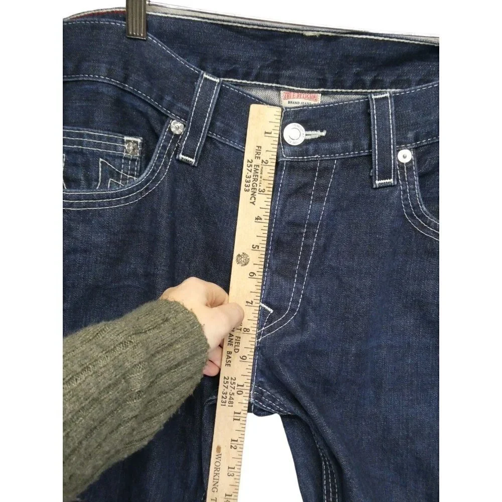 Vintage True Religion Jeans Mens 38‎ Geno Button Fly Waist 41
